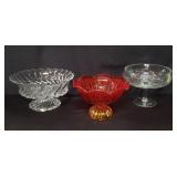Group of glass bowls, box lot