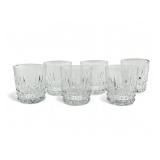 6 Vintage Cristal Dï¿½Arques whiskey rocks glasses