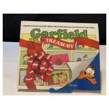 Garfield Treasury book signed by cartoonist Jim