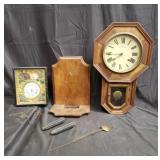 Pair of vintage clocks