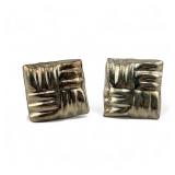 TAXCO Sterling silver earrings, 7.03g