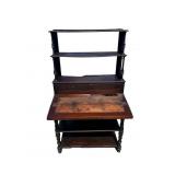 Antique wood desk