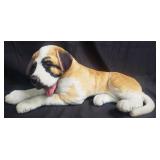 Saint Bernard plush dog