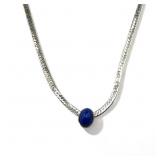 Italian Sterling silver Lapis Lazuli gemstone