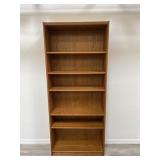 Danish bookshelf 31" l x 12ï¿½w x 75ï¿½h