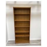 Danish bookshelf 31"l x 12ï¿½w x 75ï¿½h