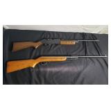 2 vintage bb and pellet guns
