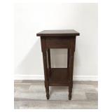 Mahogany end table