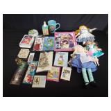 Box of Alice and wonderland memorabilia