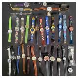 Group of wrist watches