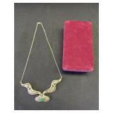Vintage 925 silver necklace