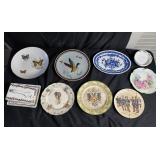 Group of assorted plates