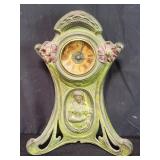 Cast iron antique clock, The Western Clock Mfg Co.