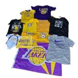 Kobe Bryant Staples Center fan tribute t-shirts