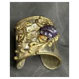 Vintage modernist cuff bracelet