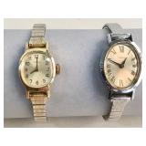 2 Vintage Timex ladiesï¿½ watches