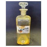 Antique apothecary Chicago Fair glass bottle