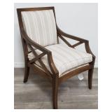 Contemporary upholstered accent chair