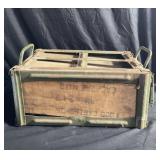 Antique military crate