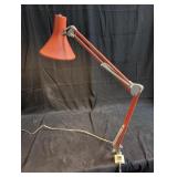 Vintage Mid century orange Architect