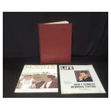 Vintage Kennedy memorabilia - 2 magazines & a book