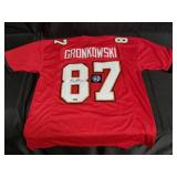 Signed Rob Gronkowski Tampa Bay Buccaneers