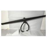 Antique railroad tie tongs