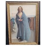 Signed and dated on verso oil painting on board