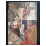 Abstarct mix media on canvas