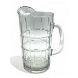 Vintage Anchor Hocking glass pitcher, 9 1/4ï¿½ h.