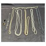 Large group of long ladies designer style pearl