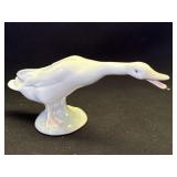 Lladro porcelain goose figurine
