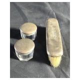 Vintage sterling silver vanity set