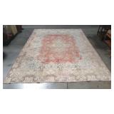 Hand woven oriental rug