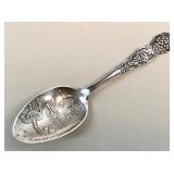 Vintage sterling silver Cawston Ostrich