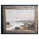 Signed oil painting on canvas