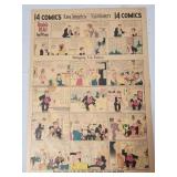 1931 Los Angeles Examiner 14 Comics newspaper