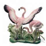 Mid-Century Lane ceramic Flamingo tv lamp9 1/2ï¿½