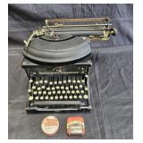 Antique Remington Noiseless typewriter, as is
