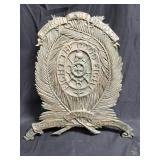 Brass Scottish plaque
