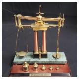 150th anniversary gold rush balance scale