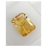 9.70ct Citrine gemstone 16 x 12mm