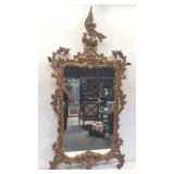 Large gilt ornate mirror