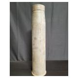 Vintage artillery round shell