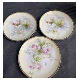 Group of vintage hand painted O.E.G Royal