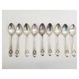 Group of sterling silver utensils