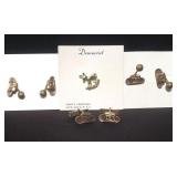 Democrat memorabilia - LBJ pair of cufflinks,
