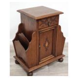Vintage magazine cabinet