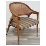 Edward Wormley for Dunbar cane back lounge chair