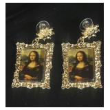Mona Lisa earrings